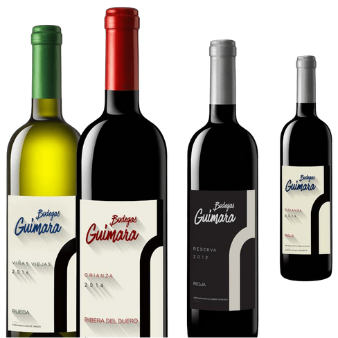 wijn collectie van Bodegas Guimara